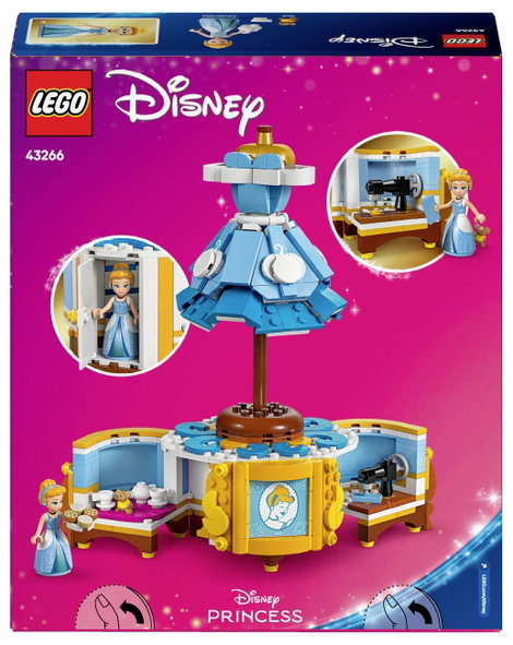 LEGO® DISNEY 43266 Hamupipőke ruhája 3. kép