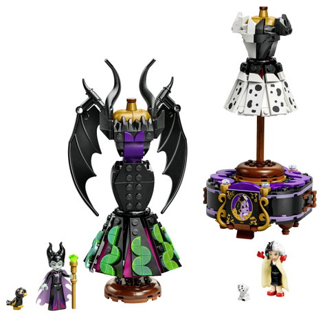 LEGO® DISNEY 43262 Maleficent és Cruella De Vil ruhái 2. kép