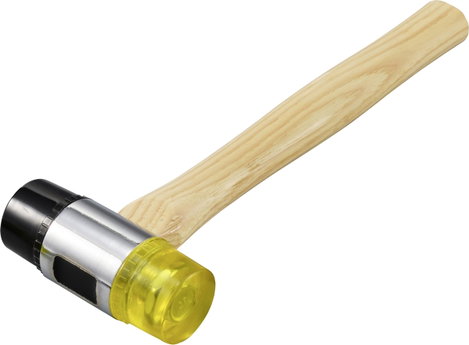 TOOLCRAFT TO-9991035 Gumi kalapács középpuha, középkemény 430 g 310 mm 1 db