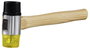 TOOLCRAFT TO-9991035 Gumi kalapács középpuha, középkemény 430 g 310 mm 1 db 3. bélyegkép