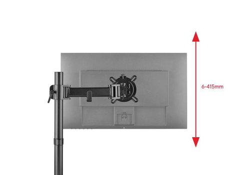 One For All Smart Single black Monitor asztali tartó 33 cm (13) - 81,3 cm (32) Fekete Állítható maga 2. kép