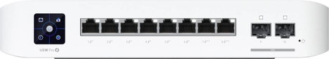 Ubiquiti Networks UniFi USW Pro Hálózat switch, RJ45/SFP+ 8 + 2 Port PoE funkció