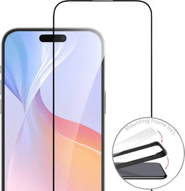4Smarts Second Glass Kijelzővédő üveg Apple iPhone 16 1 db Ujjlenyomatmentes, Karcálló 541200