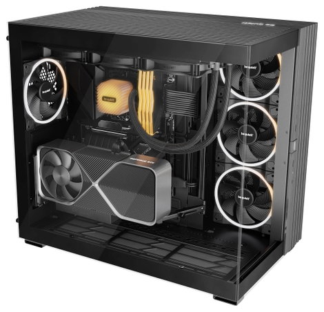 BeQuiet LIGHT BASE 900 FX Black Full Tower Számítógép ház Fekete 3. kép