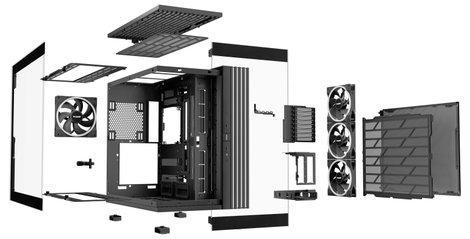 BeQuiet LIGHT BASE 900 FX Black Full Tower Számítógép ház Fekete 5. kép
