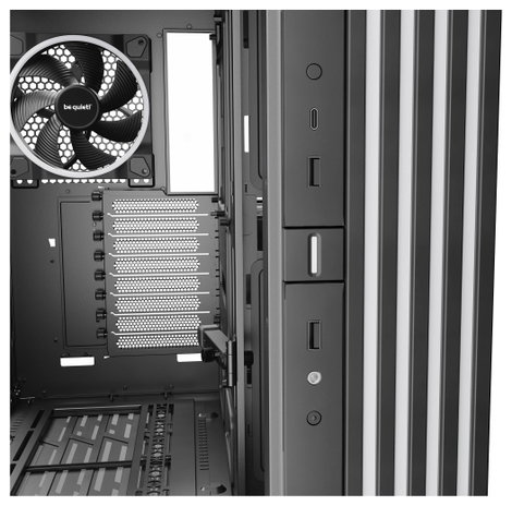 BeQuiet LIGHT BASE 900 FX Black Full Tower Számítógép ház Fekete 6. kép