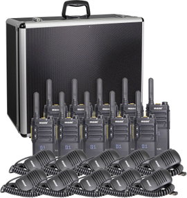 MAAS Elektronik Team-Set PT-375 KEP-360-K 150114 PMR készülék 10 részes készlet