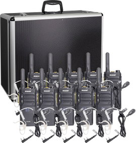 MAAS Elektronik Team-Set PT-375 KEP-24-VK 150113 PMR készülék 10 részes készlet