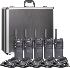 MAAS Elektronik Team-Set PT-375 KEP-360-K 150112 PMR készülék 5 részes készlet