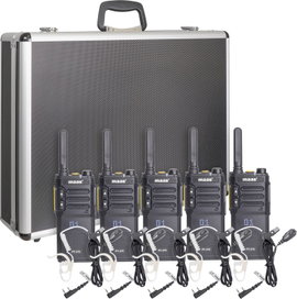 MAAS Elektronik Team-Set PT-375 KEP-24-VK 150111 PMR készülék 5 részes készlet