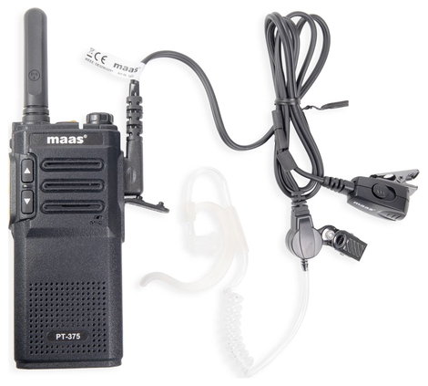 MAAS Elektronik Team-Set PT-375 KEP-24-VK 150111 PMR készülék 5 részes készlet 4. kép