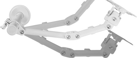 One For All Smart Single white Monitor asztali tartó 33 cm (13) - 81,3 cm (32) Fehér Állítható magas
