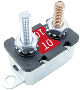 PARTS PTT C001-102-0111C2T310 Automata biztosíték 10 A, 5 A, 2.4 A Ezüst, Piros 1 db