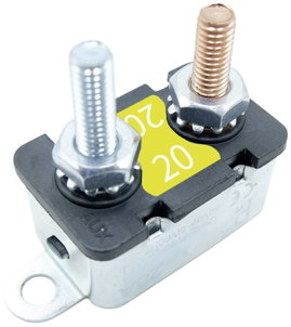 PARTS PTT C001-102-0111C2T320 Automata biztosíték 20 A, 10 A, 4.8 A Ezüst, Sárga 1 db