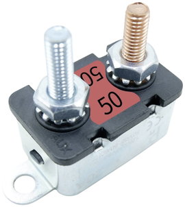 PARTS PTT C001-102-0111C2T350 Automata biztosíték 50 A, 25 A Ezüst, Piros 1 db