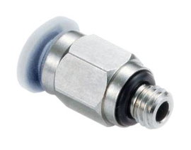 IMI NORGREN Csőcsatlakozó M02680606 Cső átmérő: 6 mm Menet méret: M6 1 db