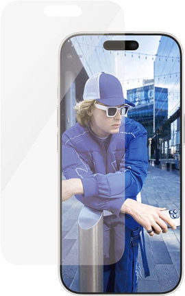 PanzerGlass Classic Fit Kijelzővédő üveg Apple iPhone 16 Pro 1 db Ujjlenyomatmentes, Karcálló 2874