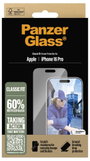 PanzerGlass Classic Fit Kijelzővédő üveg Apple iPhone 16 Pro 1 db Ujjlenyomatmentes, Karcálló 2874 2. bélyegkép