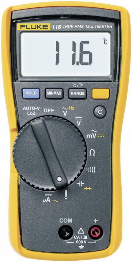 Digitális multiméter, True RMS mérőműszer Fluke 116