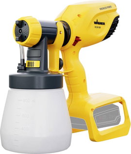 Wagner W250 18V Akkus festékszóró pisztoly 18 V Szállítási mennyiség (max.) 250 ml/perc