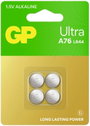 GP Gombelem LR 44 1.5 V 4 db 110 mAh Lítium Ultra bélyegkép