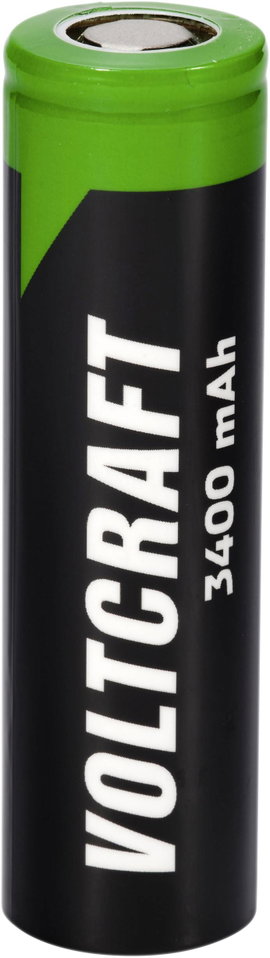 VOLTCRAFT VC-18650 Speciális akku 18650 Flat-top Lítium 3.6 V 3400 mAh