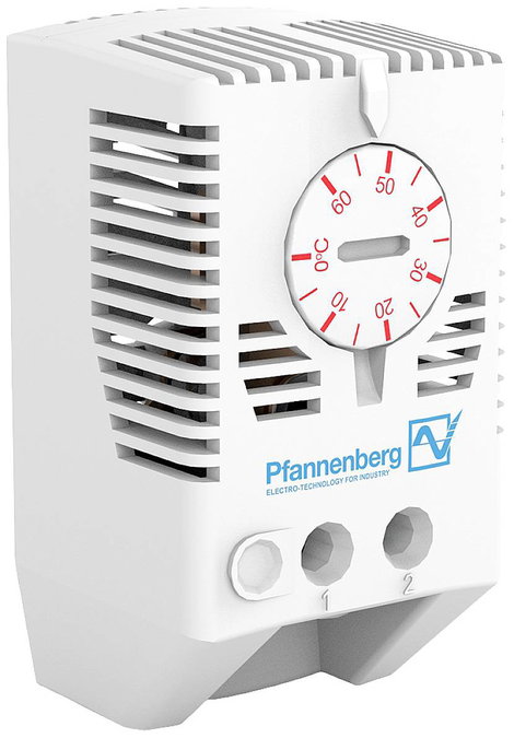 Pfannenberg Kapcsolószekrény termosztát FLZ 520 THERMOSTAT 0..+60°C 240 V/AC 1 nyitó (H x Sz x Ma) 3