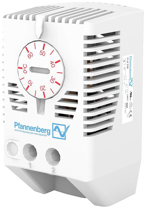 Pfannenberg Kapcsolószekrény termosztát FLZ 520 THERMOSTAT 0..+60°C 240 V/AC 1 nyitó (H x Sz x Ma) 3 2. kép