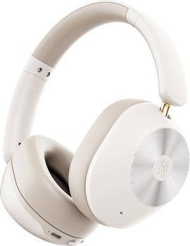 OneOdio ONEODIO Mobiltelefon Over Ear fejhallgató Bluetooth® Fehér Noise Cancelling