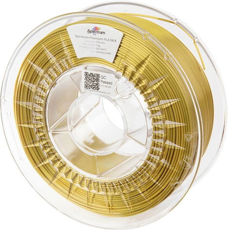 Spectrum Filaments 80439 PLA SILK 3D nyomtatószál PLA selyem Selymesen fényes 1.75 mm 1000 g Gloriou