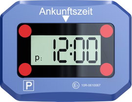 HP Autozubehör 19948 Parkoló korong 7.9 cm x 10.2 cm x 2.5 cm Első szélvédőhöz
