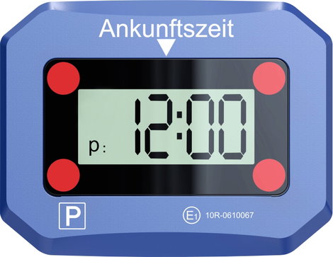 HP Autozubehör 19948 Parkoló korong 7.9 cm x 10.2 cm x 2.5 cm Első szélvédőhöz
