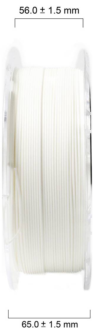 Maertz PMMA-1009-002 PMMA-1009-002 3D nyomtatószál PLA Pro 1.75 mm 1000 g Fehér 1 db 4. kép
