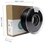 Maertz PMMA-1009-001 PMMA-1009-001 3D nyomtatószál PLA Pro 1.75 mm 1000 g Fekete 1 db 2. bélyegkép