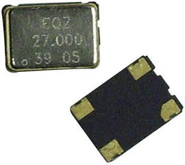 SMD kvarc oszcillátor, 20,00000 MHz, méret: 7 x 5 x 1,7 mm, EuroQuartz 20,000MHZ XO91050UITA