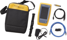 Fluke Networks LIQ-DUO-H6-EU Hálózat teszter Alkalmas: CAT 4, CAT 5, CAT 5e, CAT 6, CAT 6A, WiFi 6E,