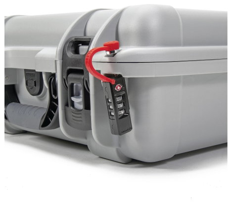 NANUK 900-TSA LOCK NANUK Függő lakat TSA Fekete/piros Számkódos zár 3. kép