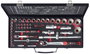 TOOLCRAFT TO-9626409 Átváltó racsni készlet 1/4 (6,3 mm), 1/2 (12,5 mm) 44.5 cm bélyegkép