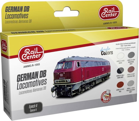 Rail Center AMMO.R-1003 Modellező festék 6 db