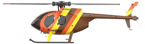 FliteZone Hughes MD500E Hawaii RC helikopter RtF 6. kép