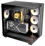 BeQuiet LIGHT BASE 600 LX Black Midi torony Számítógép ház Fekete 3. bélyegkép