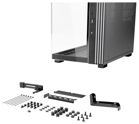 BeQuiet LIGHT BASE 600 LX Black Midi torony Számítógép ház Fekete 8. kép