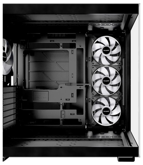 BeQuiet LIGHT BASE 600 LX Black Midi torony Számítógép ház Fekete 9. kép