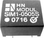 DC/DC átalakító, 1 W, SIM1 DIL8 sorozat, bemenet: 15 V, kimenet: 24 V 50 mA 1 W, HN Power SIM1-1524S bélyegkép