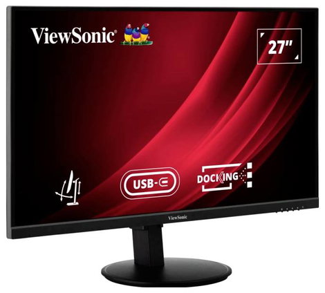 Viewsonic VG2709U-2K LED monitor (felújított) EEK F (A - G) 68.6 cm (27 coll) 2560 x 1440 pixel 16:9 4. kép