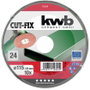kwb 715824 Csiszolópapír korongos csiszolókészülékhez Szemcsézet 24 (Ø) 115 mm 10 db 2. bélyegkép