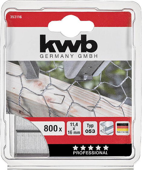 kwb 353116 Stiftek szögbelövőhöz 2. kép