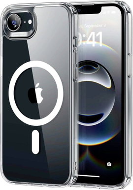 ESR Classic Hybrid HaloLock Hátlap Apple iPhone 16e Átlátszó Induktív töltés, MagSafe kompatibilis, 