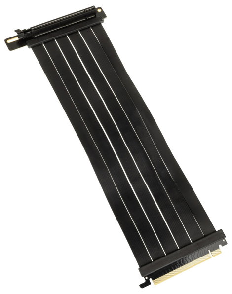 Kolink PCIe Riser kábel PCIe 5.0 PCIe x16 dugó, PCIe x16 alj 30 cm Fekete PGW-RC-MRK-010 2. kép