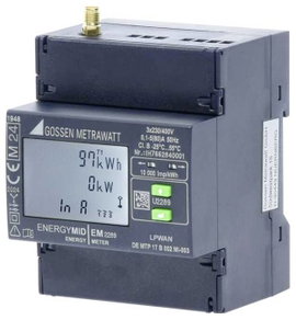 Gossen Metrawatt EM2289 Háromfázisú fogyasztásmérő 80 A MID konform: Igen 1 db